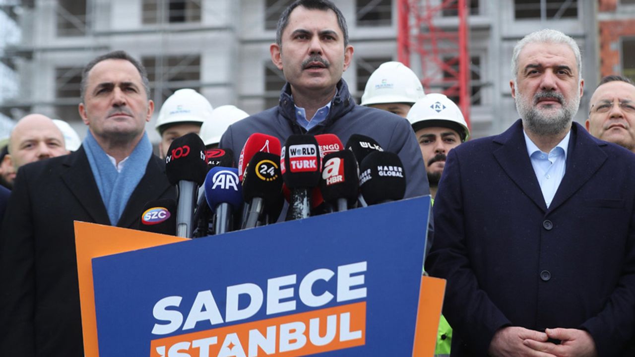 Murat Kurum: 'İstanbul’da tek bir riskli yapı kalmayana kadar çalışacağız'