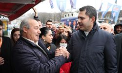 AK Parti'nin İBB Adayı Murat Kurum Eyüpsultan'da esnafı ziyaret etti