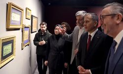 İçişleri Bakanı Yerlikaya, "Geçmişin İzinde Hat Sergisi"nin açılışına katıldı