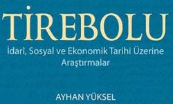 Ayhan Yüksel’den Tirebolu üzerine yeni kitap