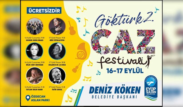 Göktürk 2. Caz Müzik Festivali için Geri Sayım Başladı