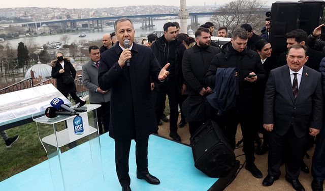 Bakan Yerlikaya, Manzaram Eyüpsultan'ın açılışında konuştu: 'Bu ilçe İstanbul'un kalbi'