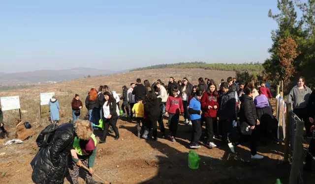 Balıkesir'de 100. Yıl Ormanı oluşuyor