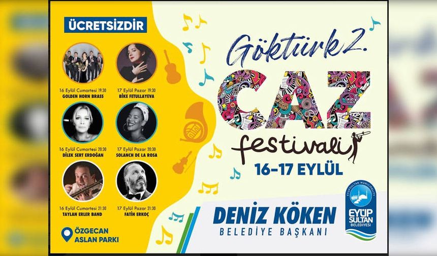Göktürk 2. Caz Müzik Festivali için Geri Sayım Başladı