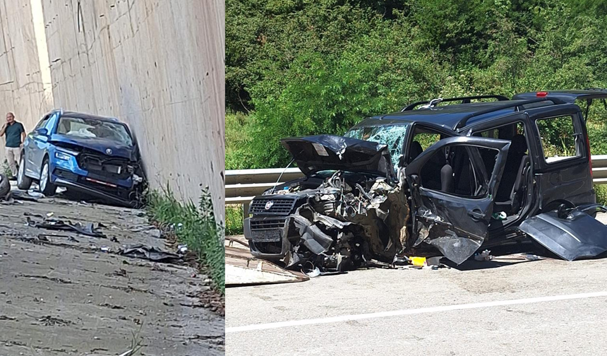 Giresun’da trafik kazası: 9 kişi yaralandı